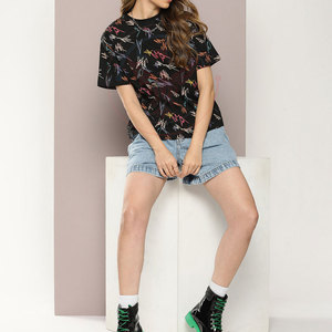 T-shirts en molleton respirant 100 % coton, écologiques, de haute qualité, fabriqués au Pakistan, pour femmes, décontractés, à prix abordable - Product Image 4