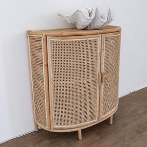 Nordic <b>nightstand</b> bed side drawer round rattan <b>nightstand</b> cupboards bedroom furniture <b>nightstands</b> - Product Image 2