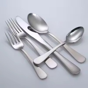 Juego de Cubiertos de Acero Inoxidable para Restaurante, Juego de Cubiertos de Metal Duradero para Bodas y Hoteles, Juego de Cubiertos con Tenedor y Cuchara - Product Image 5