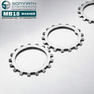 Rondelle de blocage de haute qualité MB18 pour écrous de blocage métriques KM18     MB01 à MB40 Accessoire de roulement Rondelle de blocage - Product Image 4