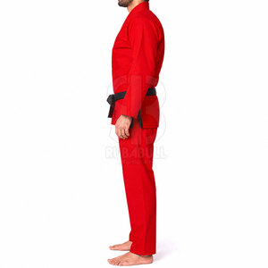 Uniformes de Karate Transpirables de Algodón 100% de Alta Calidad, Hechos a Medida, con Logotipo Frontal, para Hombres Adultos, a Bajo Precio - Product Image 3