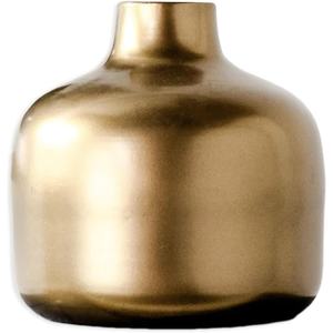 Vase de sol en fer en aluminium nickelé fabriqué à la main décor en métal intemporel Vase à fleurs personnalisable maison élégante personnalisée - Product Image 5