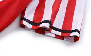 Uniforme de softbol Camiseta de béisbol personalizada con botones Camisa de equipo sublimada Tackle Letras de sarga Nombre Número Bordado EE. UU. - Product Image 4