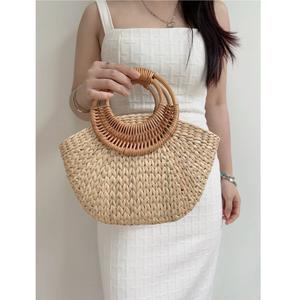 Bolso de Hombro para Mujer, Diseño de Jacinto de Agua, Elegante, Estilo Vintage, Hermoso, Hecho a Mano, Nuevo, Moderno y Duradero - Product Image 1