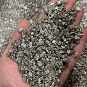 Puce de grappe de pyrite en cristal Feng Shui pierre en vrac polie puces de pierres précieuses brutes graviers de pierre dégringolés Agate de guérison naturelle - Product Image 2