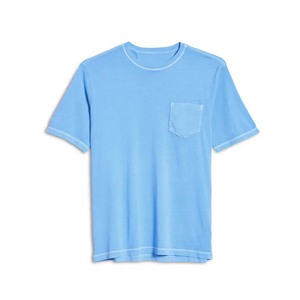 Camiseta de Jersey a rayas/Camisetas con costuras térmicas de mezcla de algodón estampadas - Product Image 4