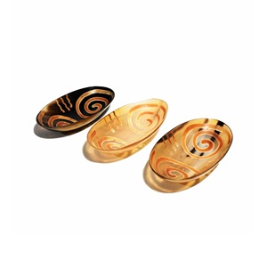 Mirha Hornชามมิตรภาพถ้วยไวกิ้งฮอร์นชามVINTAGEหรูหราร้อนขายBuffaloตกแต่งชามโกนหนวดเสิร์ฟ - Product Image 5