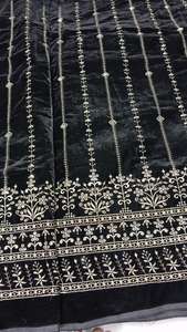 Tela de Punto de Terciopelo Dobby de Diseño, Textil para el Hogar, Ropa de Fiesta, Trajes de Boda, Piezas de Blusa, Proyectos de Manualidades, Suave y Duradera - Product Image 2