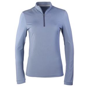 Couche de Base équestre de haute qualité pour femmes, couche de Base à fermeture éclair extensible avec le logo de votre marque - Product Image 1