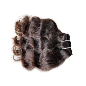 Pelo a granel suelto indio crudo profesional 18 pulgadas cabello humano virgen Premium para extensiones de cabello al mejor precio - Product Image 1