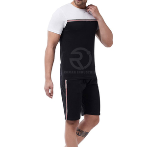 Men's Casual Fitness Running Printed <b>Short</b> Set Custom Logo Winter Sportswear with Breathable Cotton Polyester T-shirt <b>Shorts</b> set - Product Image 4