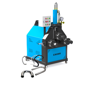Cintreuse automatique CHIHO à 3 rouleaux pour tubes en acier inoxydable, sans déformation, haute sécurité, moteur 2,2 kW, testée et certifiée 1000 kg - Product Image 2