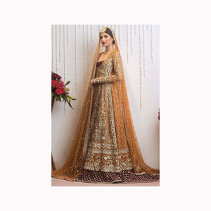Lehanga choli ชุดงานแต่งงานและเทศกาลสำหรับผู้หญิง lehenga choli งานเย็บปักถักร้อยทำงานเจ้าสาว lehanga choli สำหรับส่งออกครึ่งหนึ่ง Saree lehenga - Product Image 2