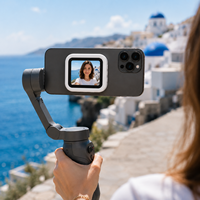 Écran de Moniteur Vlog pour Smartphone avec Transmission Vidéo Sans Fil, Affichage Portable de 2,4 pouces TFT pour Caméra Arrière de Téléphone avec Diffusion en Direct