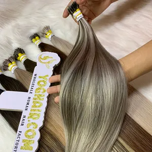 Human Hair Extension 100% Vietnamese Hair Nano Ring Viking Blonde Color High Quality Product Wholesale Price