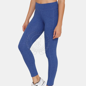 Mới nhất phong cách rắn đàn hồi eo phụ nữ yoga legging cotton quần cho bán hàng trực tuyến Bán buôn giá cả hợp lý Made in Pakistan - Product Image 2