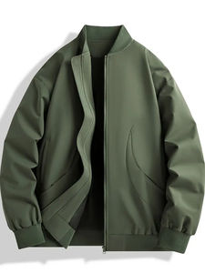 Blouson aviateur noir sur mesure de haute qualité pour hommes Blousons aviateur personnalisables respirant de grande taille pour hommes entretenu par les OEM - Product Image 6