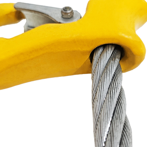 安全で安全なリフティング用途のためのプレミアムスチールケーブルスリング - Product Image 6