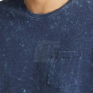 เสื้อยืดโอเวอร์ไซส์ลายฟอกสีสำหรับผู้ชาย สวมใส่สบาย สไตล์สตรีทแวร์ เหมาะสำหรับใส่ลำลองและใช้งานได้ตลอดวัน - Product Image 6