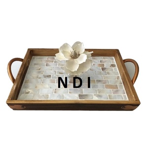 Bandejas de Servicio Rectangulares de Estilo Lujoso para Hoteles, Restaurantes, Cafeterías o Tiendas de Café, con Acabado Personalizado para Uso en Cocina - Product Image 1