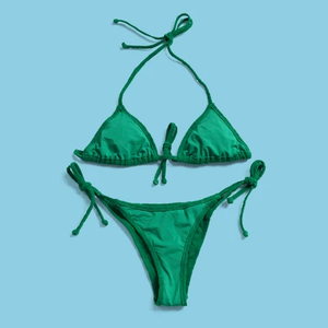 Bikini sur mesure fabricant deux pièces maillot de bain sexy pour femmes maillot de bain spandex bikini brésilien sexy avec string - Product Image 2