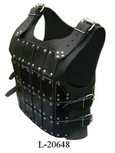 Fabricante Indio De Chaqueta De Armadura De Cuero Musculoso Medieval Listo Para Enviar Al Por Mayor Armadura De Cuero Medieval - Product Image 2