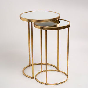 โต๊ะอาหารหินอ่อนสีดำพร้อมฐานโลหะสีทองขนาดพิเศษ - Product Image 1