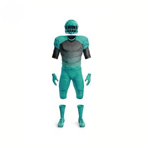 Uniforme de football américain personnalisable pour adultes, respirant, antibactérien, séchage rapide, jersey en spandex/polyester pour équipe, sublimation - Product Image 4