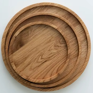 ชุดถาดไม้ทนทาน เหมาะสำหรับเสิร์ฟของว่าง ผลไม้ ของหวาน ทำความสะอาดง่าย และใช้งานได้หลากหลาย - Product Image 1