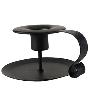 Portavelas de metal de excelente calidad, artículo decorativo al por mayor, soporte de 3 pilares artesanales en la fabricación, precio más bajo - Product Image 4