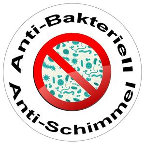 Cortina de Baño de Poliéster 180x200cm Bloques Gris - Product Image 4