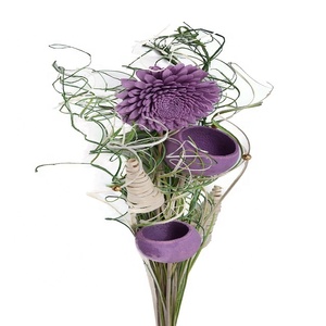 ADVAITH - Difusor de Aromas Hecho a Mano con Flores de Sola y Varillas de Ratán, Ramo Natural de Bengala Occidental para Bodas, Día de la Madre, Día de San Valentín - Product Image 4
