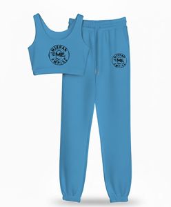 MEERAN EMPIRE <b>Women's</b> Yoga & Gym Wear Set Cat Print <b>Fleece</b> Fabric Mid Waist Sweet Style Winter Compression <b>Leggings</b> Push-Up Bra - Product Image 4