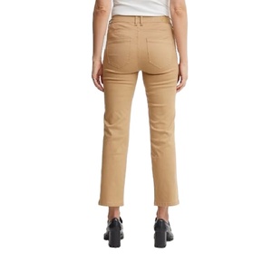 Pantalon droit formel en coton pour femmes Pantalon pour femmes de couleur unie pour dames Pantalon pour femmes à bas prix de BD - Product Image 3