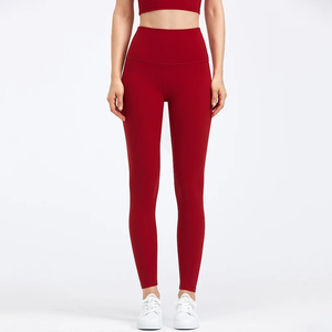 Women's Custom Fitness Wear High Quality <b>Leggings</b> in Solid <b>Pattern</b> with Scrunch Butt Feature Available in Different Sizes - Product Image 6