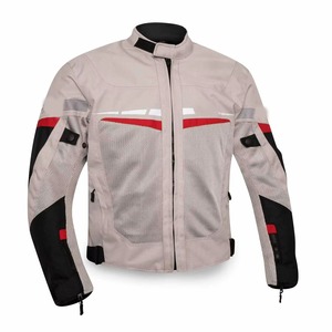 Vestes de moto en polyester Vestes de moto imperméables légères pour hommes Meilleures vestes de moto ignifuges d'été - Product Image 6