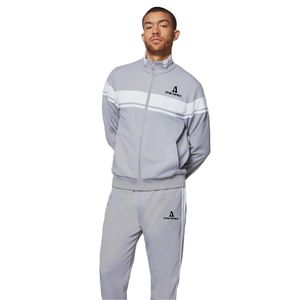 Ensemble de survêtements de qualité supérieure pour hommes, vêtements de sport ajustés avec veste à fermeture éclair et joggings, design léger pour la course à pied, le sport et le style décontracté - Product Image 4