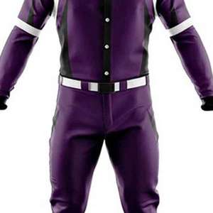 Nuevo Uniforme de Béisbol 2025 de Poliéster con Logotipo Personalizado de Alta Calidad, Diferentes Colores y Tallas Grandes - Product Image 3