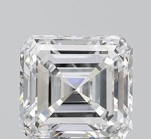 IGI Certifié 2ct Asscher Cut Lab Grown Diamond E Color VS Clarity Diamant en vrac pour bijoux personnalisés du fabricant - Product Image 3