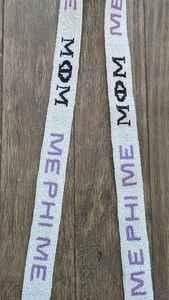 Sangle de sac brodée de style tribal avec crochets en métal - Product Image 3