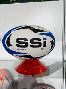 Ballon de match de rugby de taille officielle 5 de haute qualité en PVC durable TPU avec logo personnalisable Ballon de rugby d'entraînement professionnel étanche - Product Image 3
