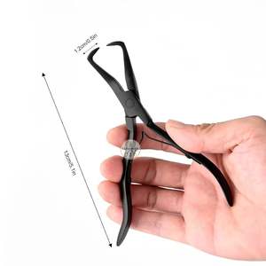 LUMINEX IMPEX LI-2085 Stainless Steel <b>Hair</b> Extension Pliers Microlink Bead <b>Remover</b> <b>Tools</b> - Product Image 2
