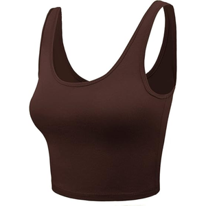 Sujetador deportivo de calidad superior con logotipo personalizado para mujer, ropa deportiva sin espalda, Sujetador deportivo de alta elasticidad para Fitness, Sujetador deportivo de Yoga sin costuras para mujer - Product Image 3