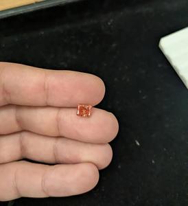 Diamante suelto IGI certificado VS Lab Grown Fancy Light Filled Radiant Cut anillo de compromiso personalizado al por mayor - Product Image 5