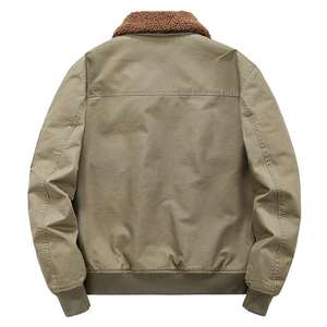 Blouson bomber pour usage quotidien, tissu doux, léger, fermeture éclair intégrale, style confortable pour la mode décontractée, les voyages en plein air et le travail - Product Image 4