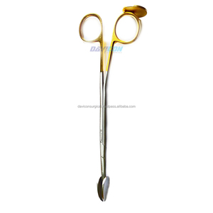 Tijeras Manuales Davicon de Acero Inoxidable de Alta Calidad con Certificación CE, Dissectores Faciales Trepsat con Puntas Espatuladas - Product Image 5