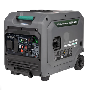 Generador Auténtico P5000iDF EFI 3900W/5000W de Combustible Dual (Gas y Líquidos) con Inversor, Alerta de CO y Arranque Remoto - Nuevo en Stock - Product Image 6