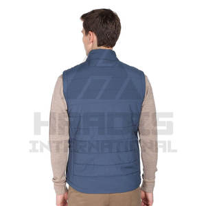 Chaquetas acolchadas sin mangas ligeras personalizadas para hombre, chaleco, chaqueta sin mangas, chaquetas de calle para hombre de Pakistán - Product Image 6