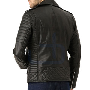 Último estilo Nueva llegada Chaqueta de cuero Venta al por mayor Chaqueta de cuero para hombres Chaqueta de cuero más vendida - Product Image 2