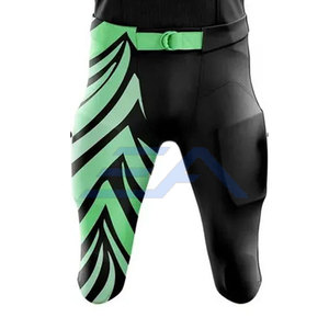 Ensembles d'uniformes de football américain respirants à manches courtes, personnalisables, de haute qualité et à prix abordable, fabriqués 100 % en polyester pour toutes les saisons - Product Image 4